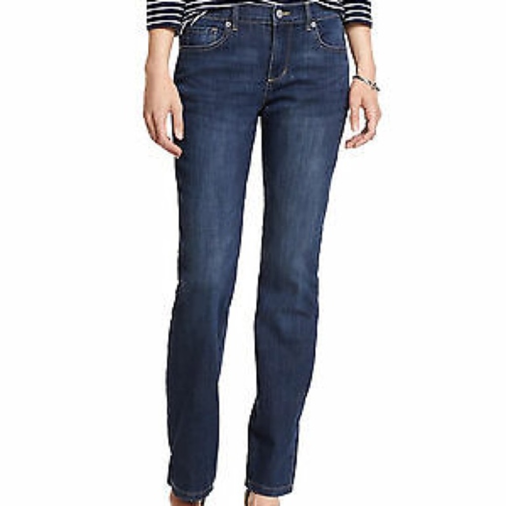 NWOT banana republic premium denim straight jeans
